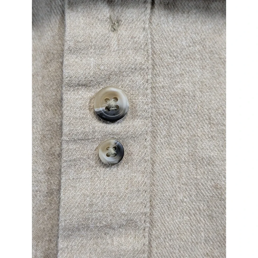 Red Head Shirt Mens 2XL Tan Cotton  Button‎ Up  Long Sleeve Outdoor Work